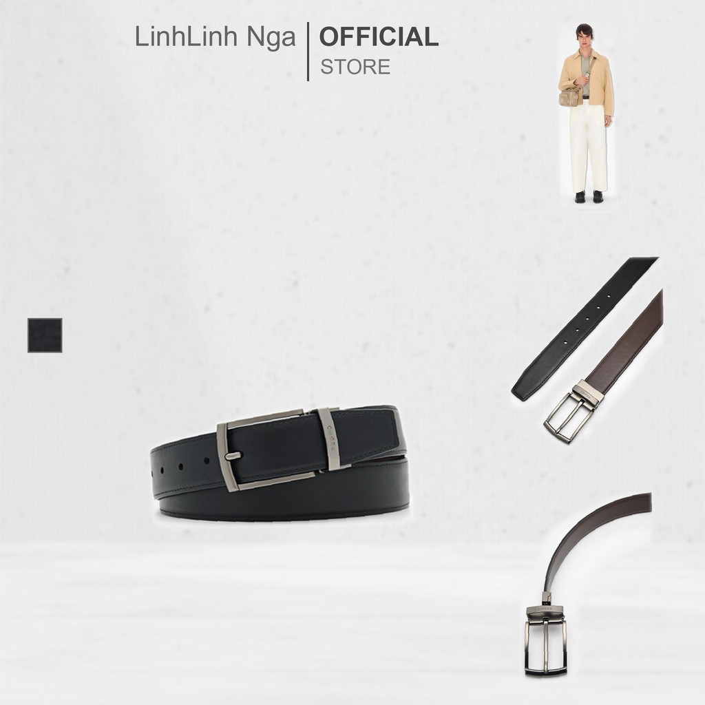 Thắt lưng PEDRO Leather Reversible Pin Belt - PM3-15940312 chính hãng đủ bill