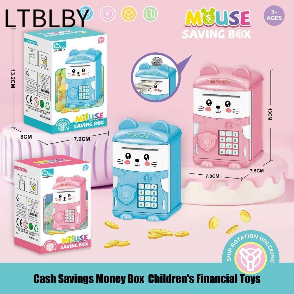 LTBLBY Trẻ Em Heo Đất, Hộp Tiền Tiết Kiệm Tiền Mini Stitch, Incredibox ATM Đồ Chơi Tiết Kiệm Tài Chí