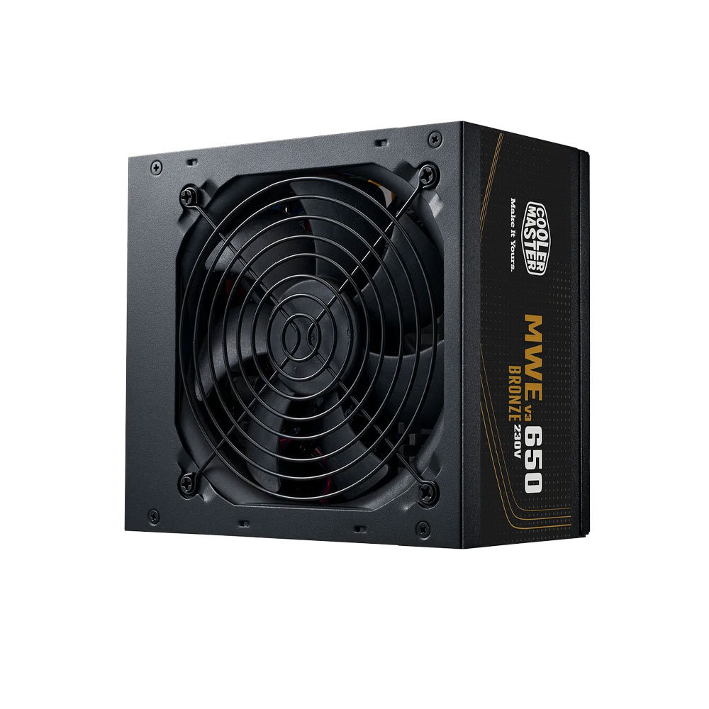 Nguồn Máy Tính PSU Cooler Master MWE BRONZE 650 V3 230V A/EU CABLE 650W ATX 3.1 - Hàng Chính Hãng