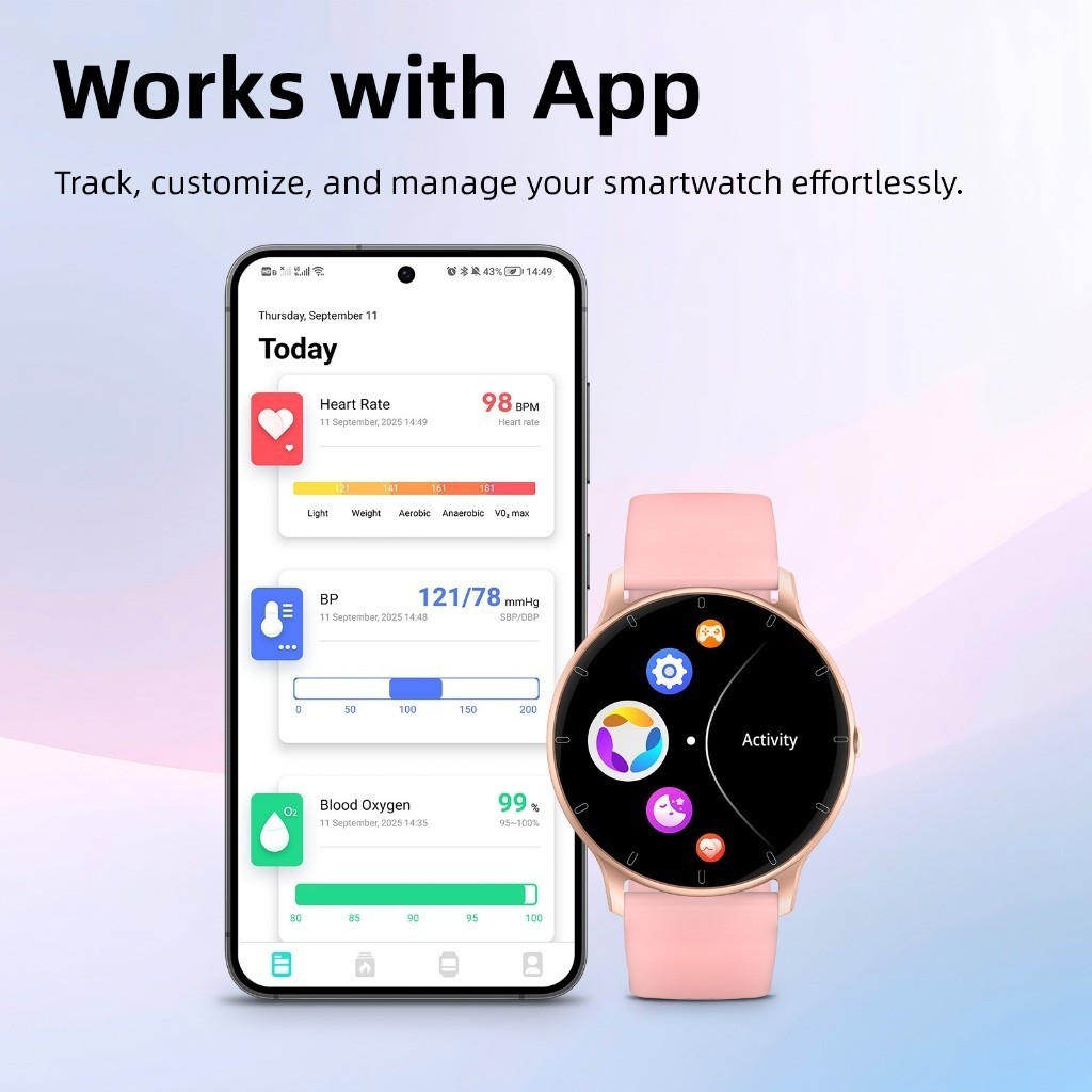 Đồng hồ thông minh GOOJODOQ có khả năng chống nước IP67, gọi điện qua Bluetooth, theo dõi sức khỏe | BigBuy360 - bigbuy360.vn