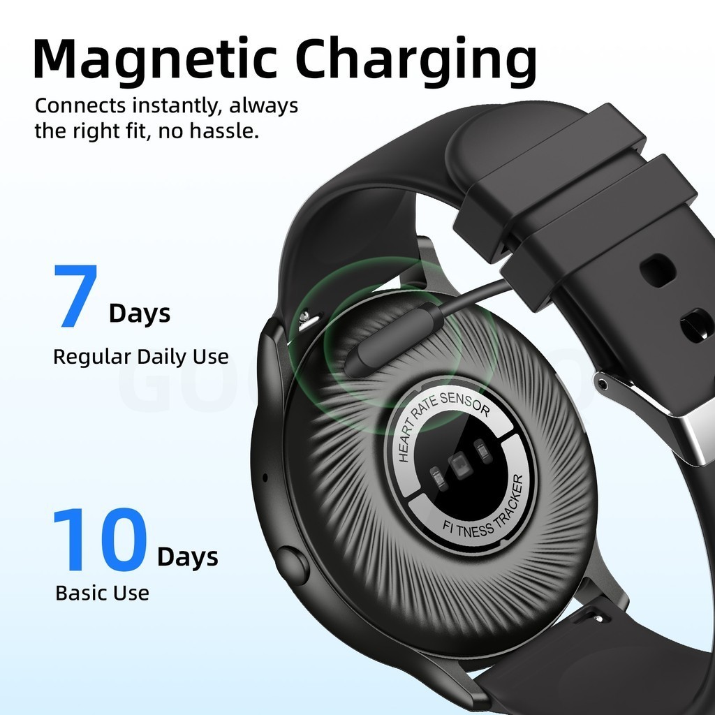 Đồng hồ thông minh GOOJODOQ có khả năng chống nước IP67, gọi điện qua Bluetooth, theo dõi sức khỏe | BigBuy360 - bigbuy360.vn