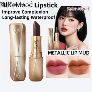 1/2/3/5 Son môi KeKeMood 5 màu Quiet Realm lâu trôi, lì, chống nước, lâu trôi Metro Tattielove