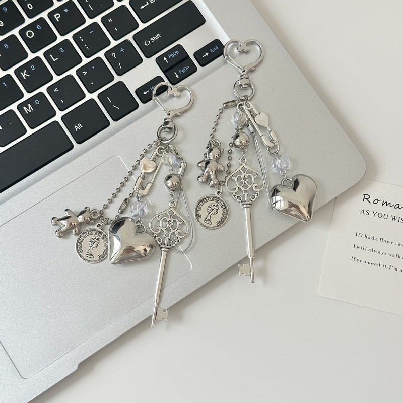 Ins Cool Style Peach Heart Hot Girl Túi Mặt dây chuyền