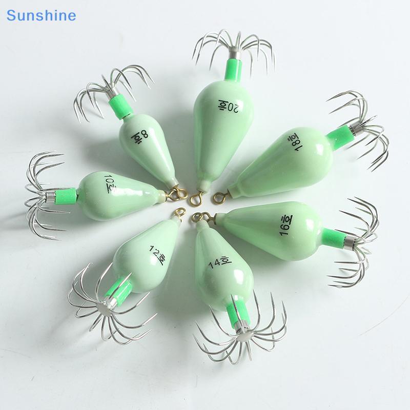 Sun Octopus Hook Bạch Tuộc Trọng Lượng Mồi Câu Cá Cho Thuyền Biển Câu Cá Fishhook VN