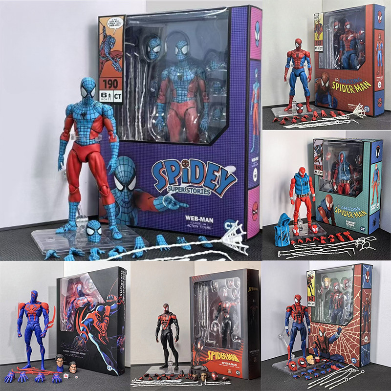 [ Hỏa Tốc HCM ] Tổng hợp mô hình khớp Spider Man người nhện shf spiderman figma