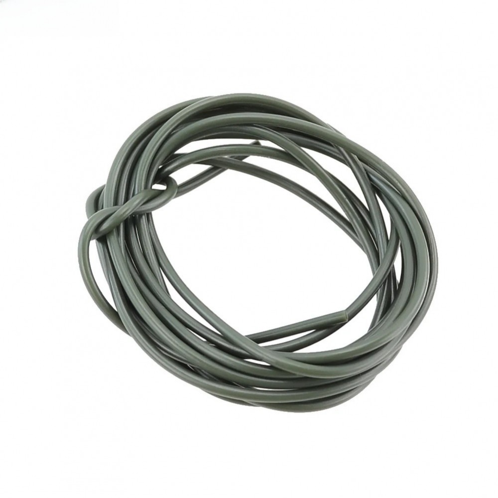 [NEW]Dark Green Silicone Rig Tubing for Carp Fishing 0.05 0.15cm Soft Rubber Material-flash sale