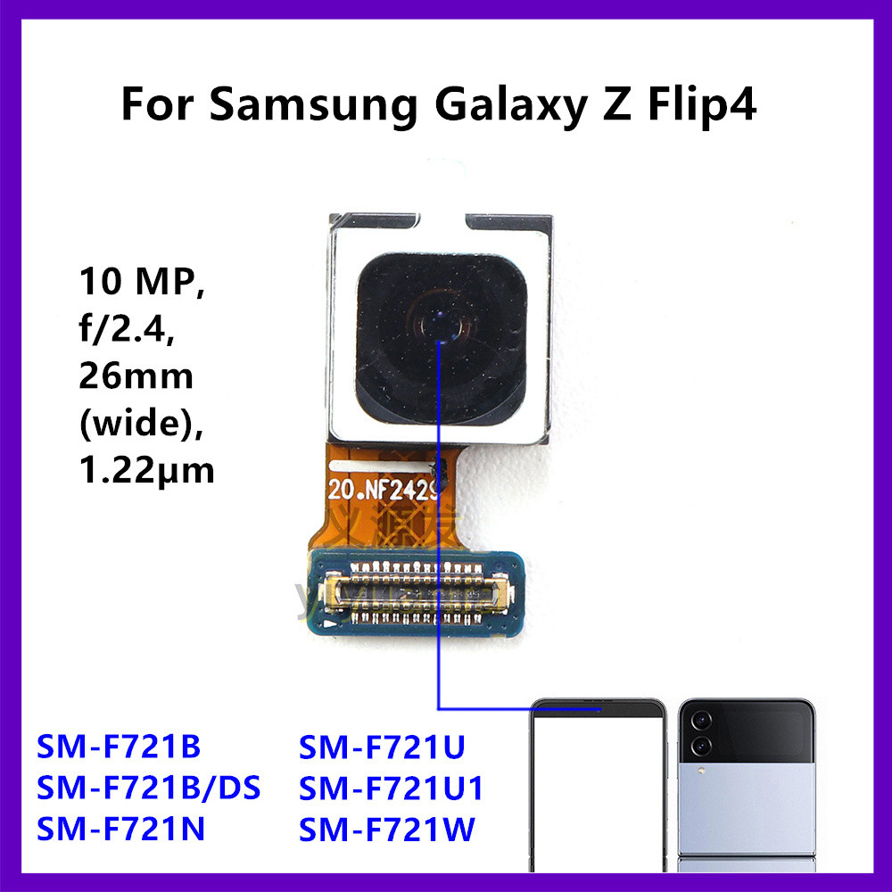 10MP Mặt Trước Camera Selfie Camera Dành Cho Samsung Galaxy Z Flip4 SM-F721B F721N F721U F721U F721 