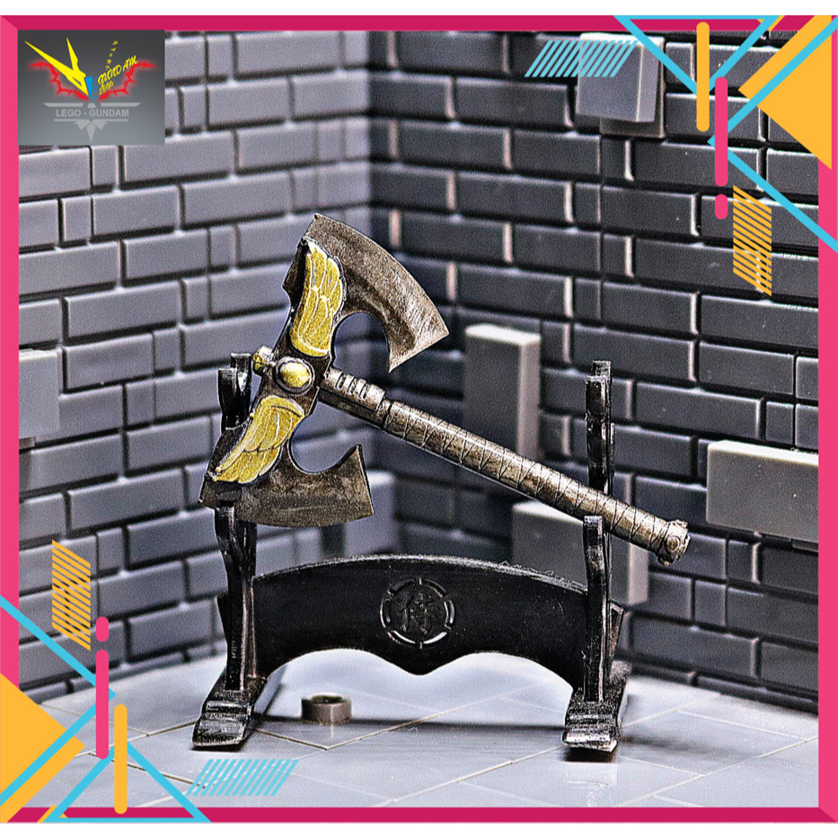 N25 Phụ Kiện In 3D Vũ Khí Axe Power