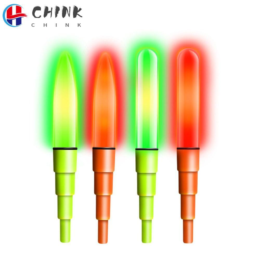 CHINK 1 Đèn Phao Câu Cá, Đèn LED Phao Câu Cá Siêu Sáng, Cảm Ứng Nóng Ban Đêm Phao Câu Cá Top Câu Cá 