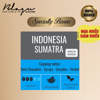 Cà Phê Đặc Sản Blagu - Indonesia Sumatra - Asia Collection - Ateng Super, Catimor - Medium - 250g