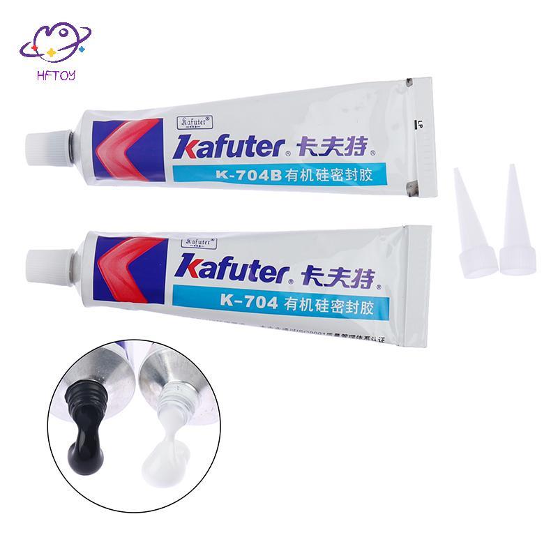 HFTOY 45g Keo dán công nghiệp silicon K-704 704B RTV Cao su silicon trắng bal Keo ~