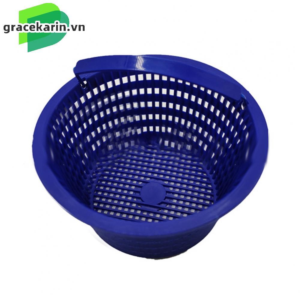 Blue Plastic Skimmer Basket Perfect Fit for Hayward SP1094 Pool ThruWall Skimmer