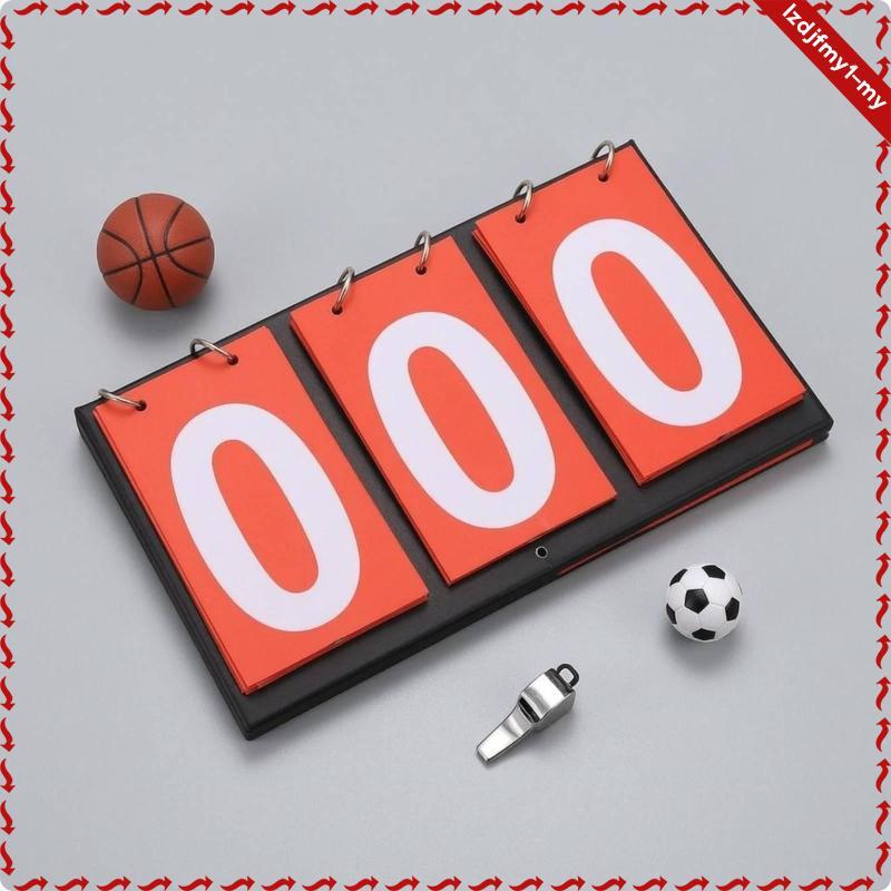 Leipupa Hướng dẫn sử dụng Bảng điểm lật Bound-Bound Flip Scoreboard Score Keeper White Numerals Thiế