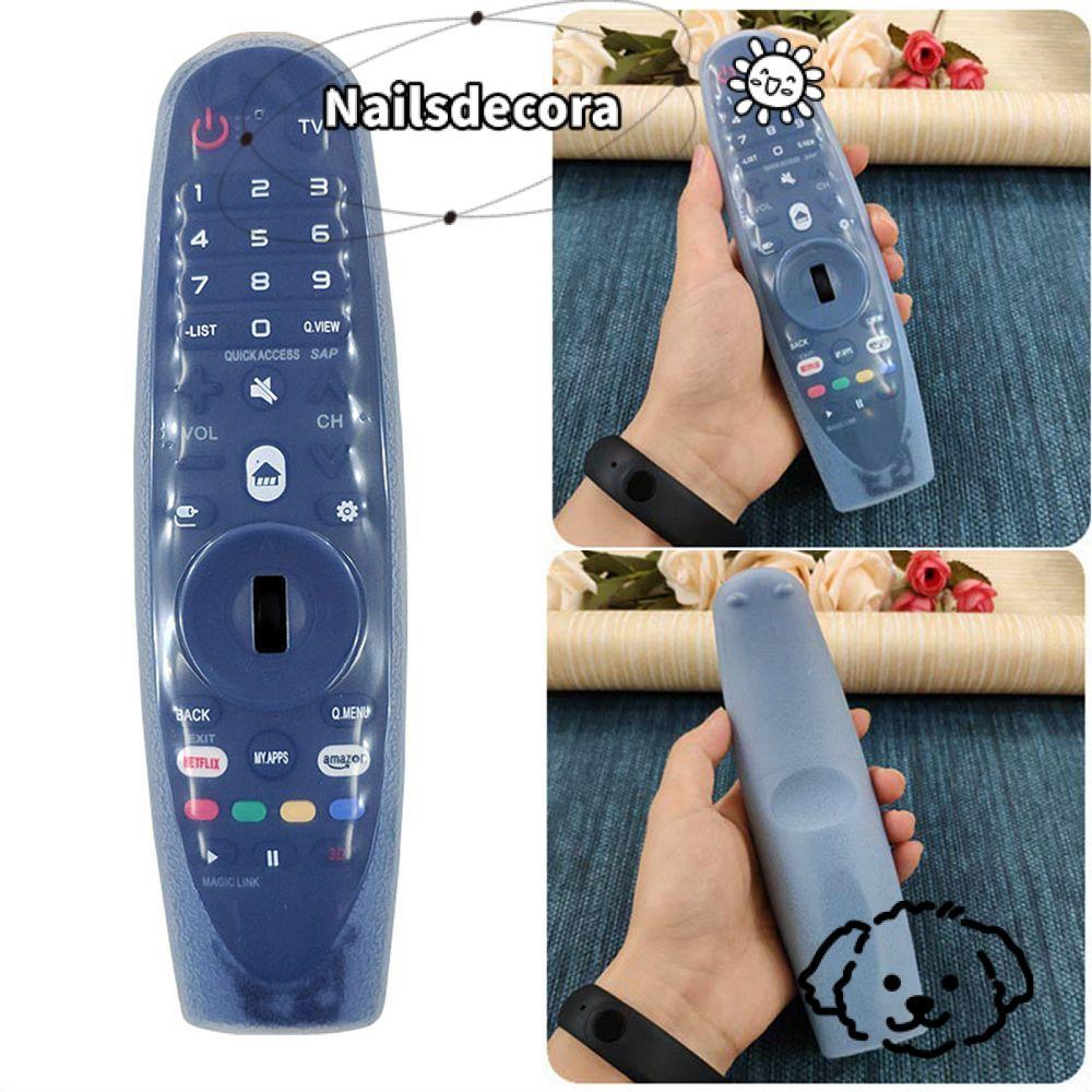 NAILS Bảo vệ trong suốt Phụ kiện TV chống sốc Vỏ silicon cho LG Dynamic TV AN-MR600 / 650