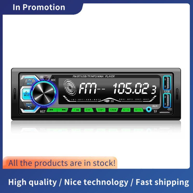 1 Din Car Radio 2 USB Car Stereo Player Đa Năng Kỹ Thuật Số Bluetooth MP3 Player Xe Hơi Stereo Playe