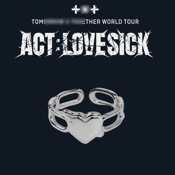 Lời bài hát: Love SICK TOUR MERCH RING (SILVER)