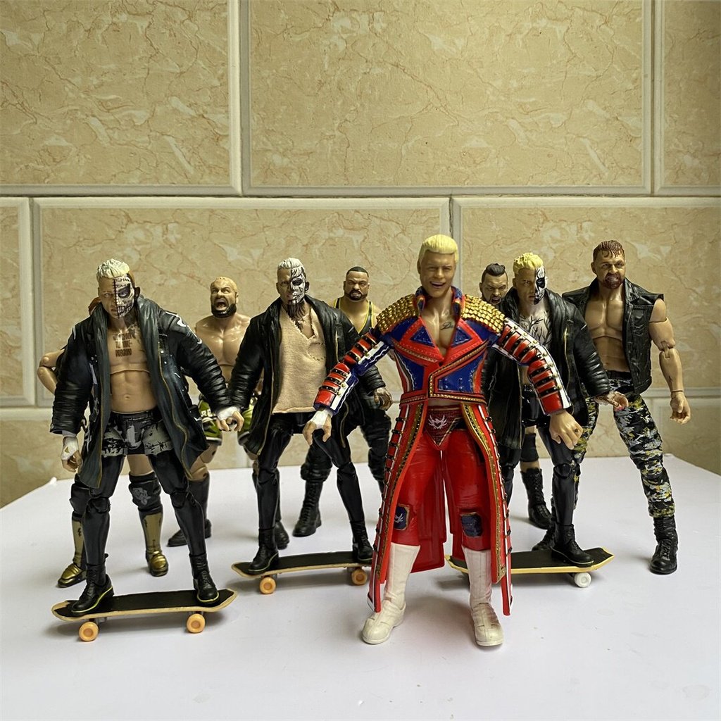 Aew Wrestler Wrestler Siêu Hành Động Hình Hình Mô Hình Relsenna Hình