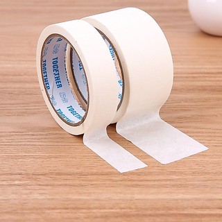 Băng Keo Giấy Nhăn 1.2cm / 2.4cm / 4.8cm Dài 20m Độ Bám Dính Cao