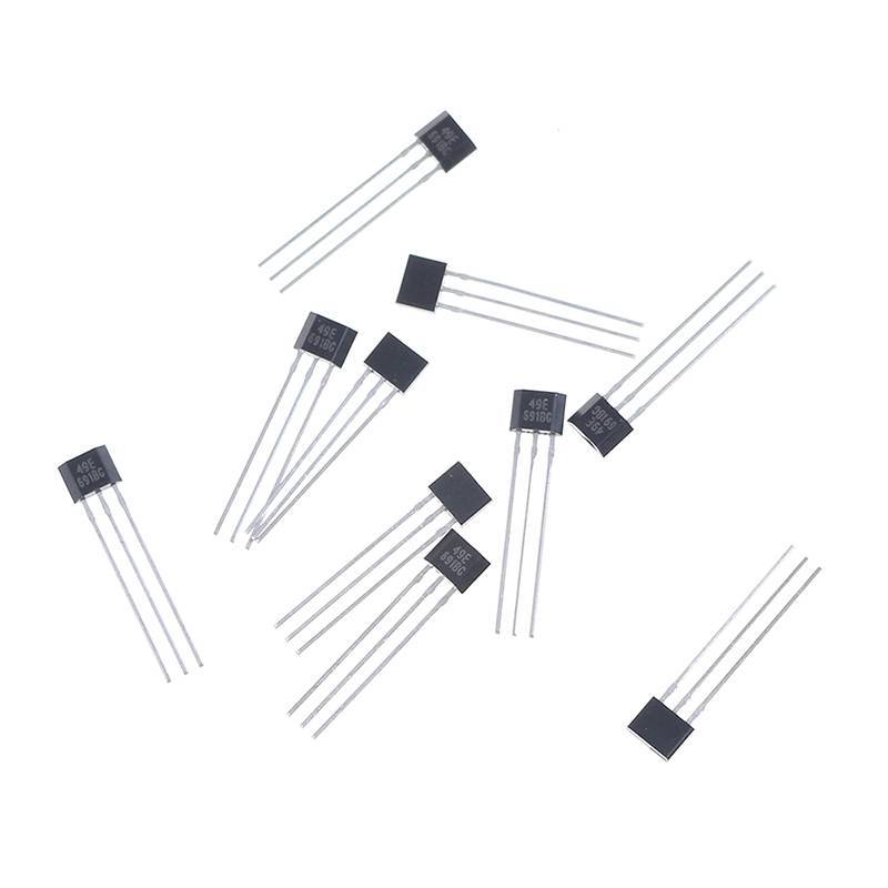 DKX 10 chiếc Hall element 49E OH49E SS49E Cảm biến phòng cảm biến tuyến tính.