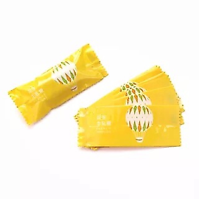 200 túi đựng kẹo nougat màu vàng