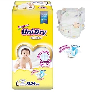 ( Mẫu Mới) Tã Dán Unidry S48/M42/L38/XL34