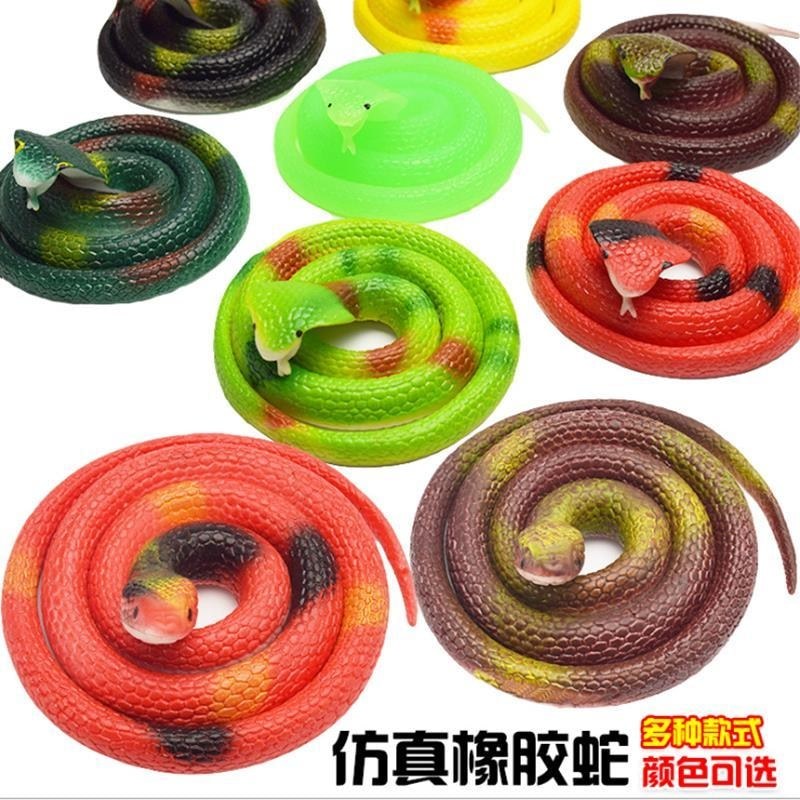 Tricky Đáng Sợ Chim Cao Su Rắn Cá Tháng Tư Đồ Chơi Nhỏ Mô Phỏng Rắn Cao Su Mềm Rắn Lừa Ngộ nghĩnh Gi