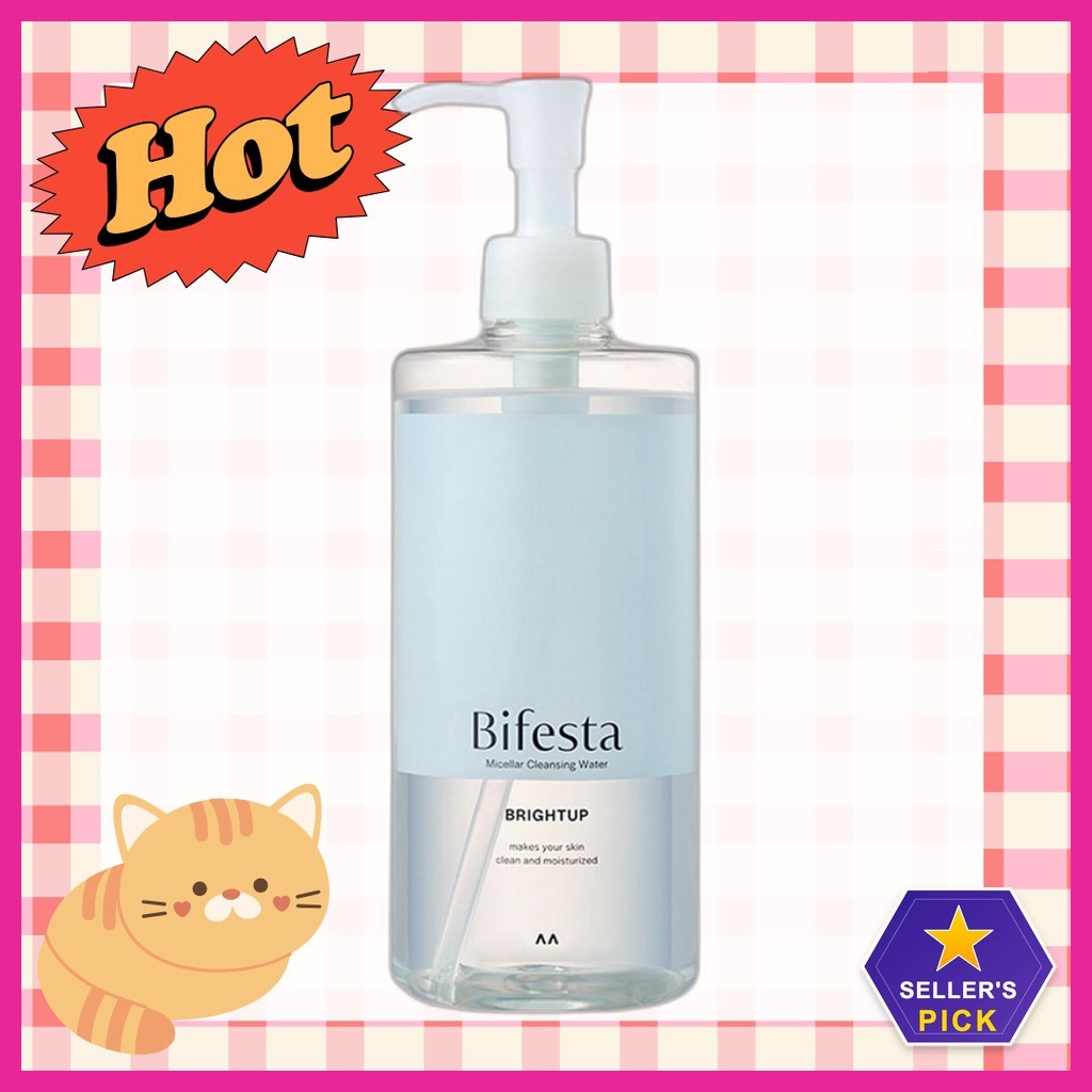 [bifesta] Nước tẩy trang Micellar Brightup, 400ml, 1pc / Nước tẩy trang Hàn Quốc / Nước tẩy trang củ