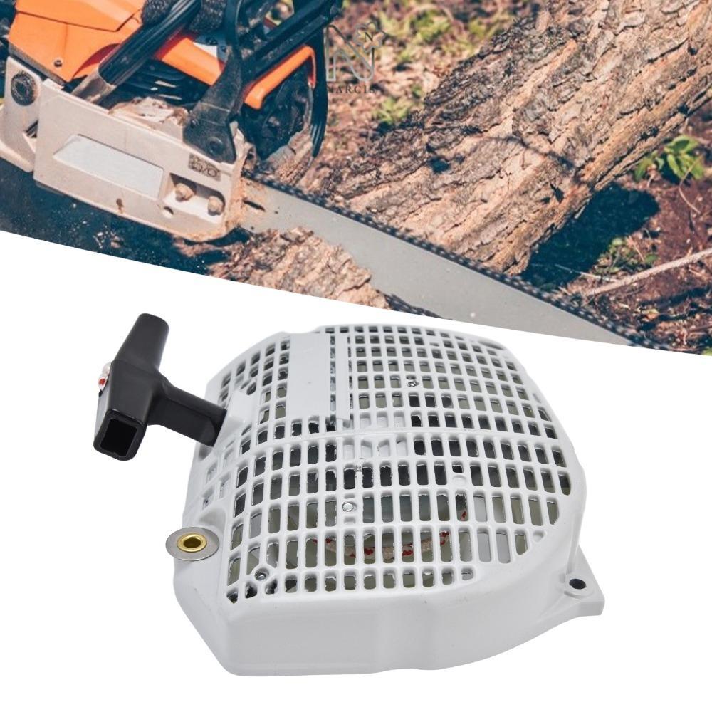 Bộ khởi động giật cưa xích NARCIS, màu trắng, cho STIHL 064, 066, 650, 066W, 066M, 066MR, 066 Arctic
