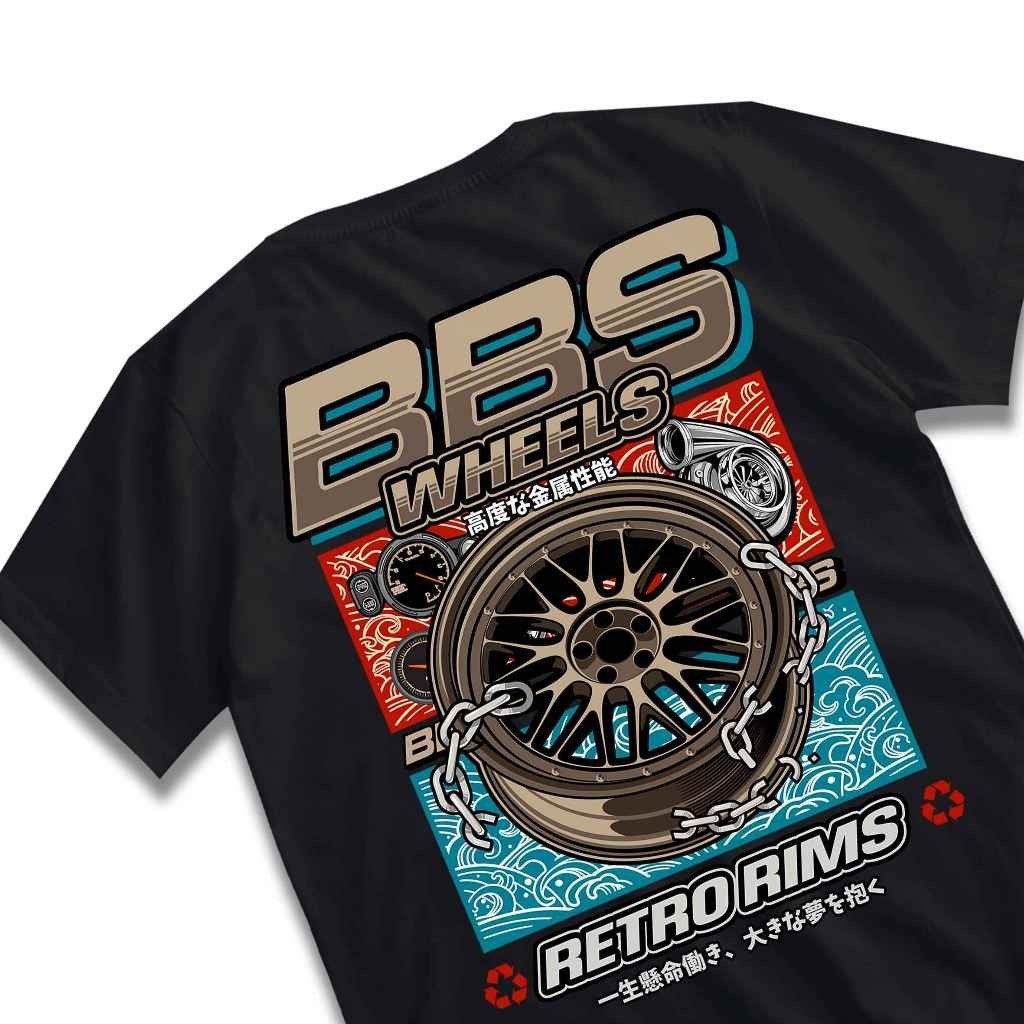 Áo thun Racing Bbs Wheels Microfiber Jersey