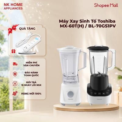 [KOL/KOC] Máy Xay Sinh Tố Toshiba MX-60T(H) / BL-70GS1PV 1.5 lít - Hàng Chính Hãng, Bảo Hành 12 tháng
