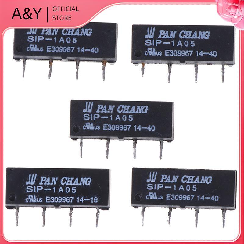 A & Y 5 Cái 4pin 5v rơle sip-1a05 sậy chuyển đổi rơle cho rơle pan chang.
