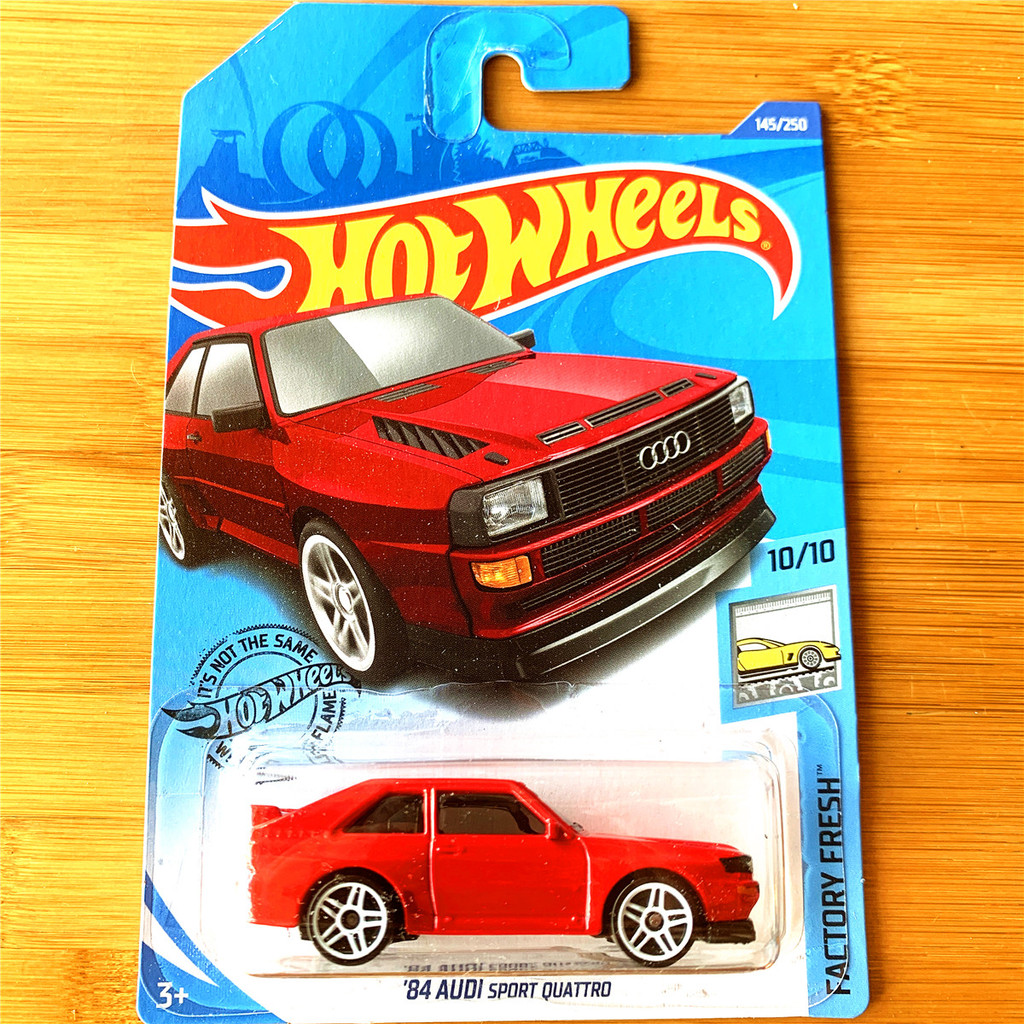 Mattel Hot Wheels 23HQJ Mới Lô Hợp Kim Nóng Xe Thể Thao Nhỏ Mẫu 84AUDI Audi SPORTQUATTRO