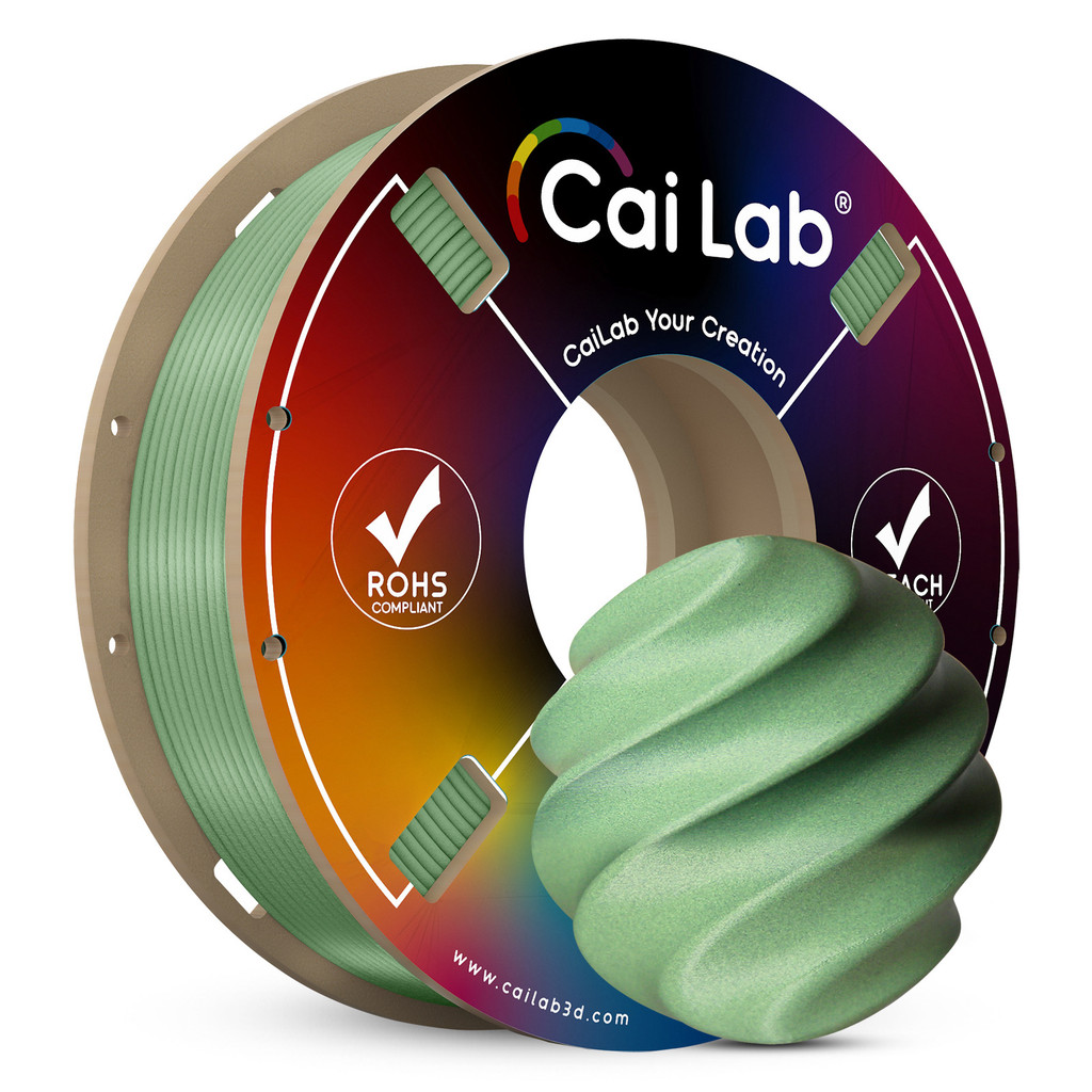 PETG-CF/PLA-CF 1.75mm Nhựa In3D Gia Cường Sợi Carbon 200g Độ Cứng Cao Tương Thích Mọi Máy In