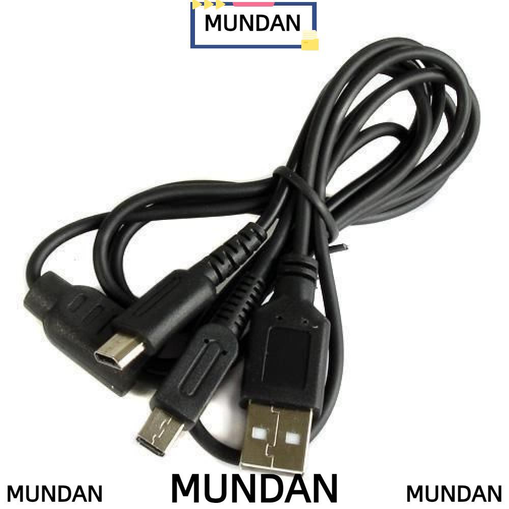 Dây Cáp MUNDAN Sạc Đen HOT Sạc Điện Cho DS NDS Lite NDSL / DSI LL / XL