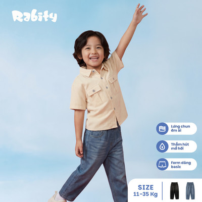   Quần dài jeans bé trai Rabity 941.027