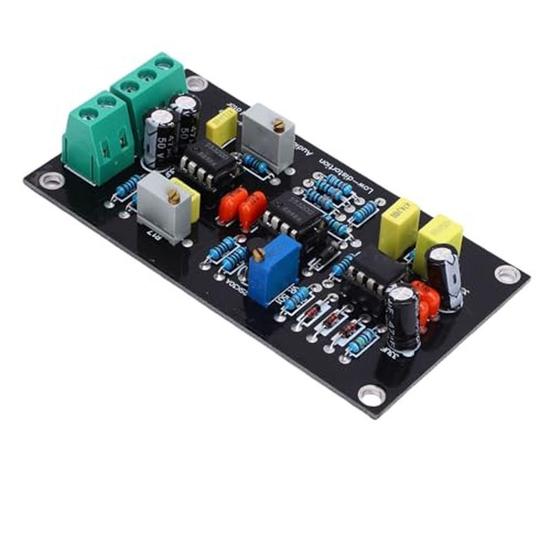 Fafeicy 1KHz Mô-đun gen tín hiệu sóng sin Bảng mạch dao động PCB Biến dạng thấp Tín hiệu 1000Hz Ít h