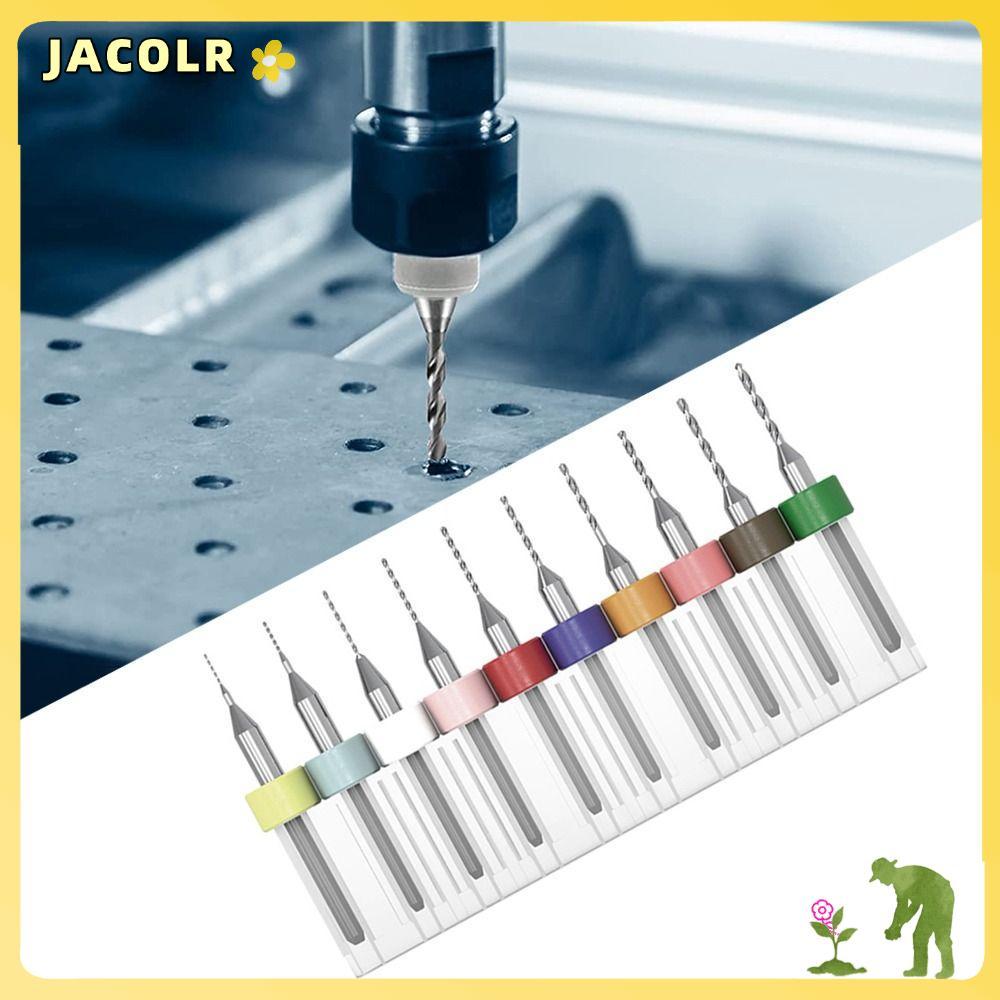 JACOLR Mini CNC Khoan Bit Punch Tool Gỗ CNC Khoan Khắc Bit Carbide CNC Phay Cắt