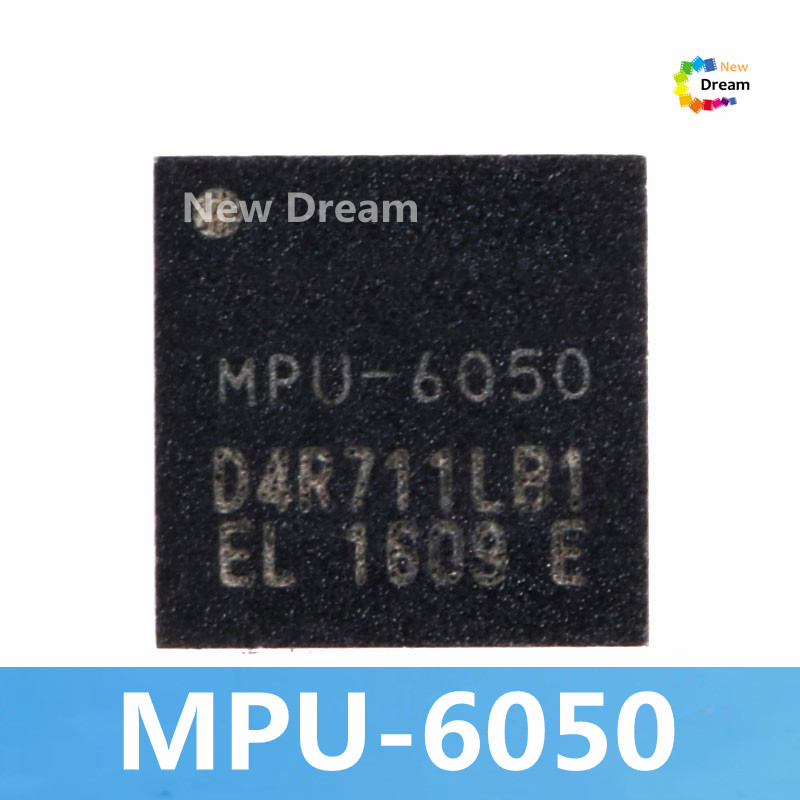1 chiếc MPU-6050 chip con quay hồi chuyển / gia tốc kế 6 trục lập trình I2C QFN-24 MPU6050 hàn