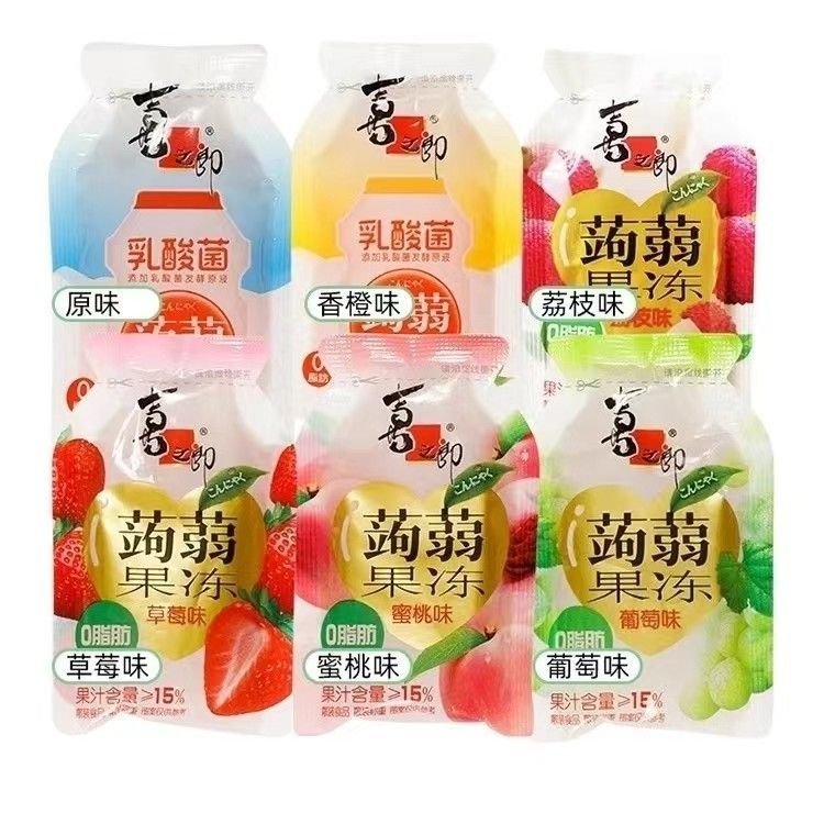 Thạch konjac trái cây 0 calo ăn vặt giảm cân cho bé đồ ăn vặt hot trend giao nhanh