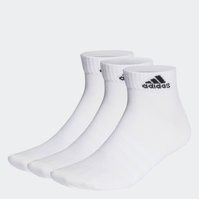 adidas Phong cách sống Bộ 3 Đôi Tất Cổ Ngắn Mỏng Nhẹ Unisex trắng HT3468
