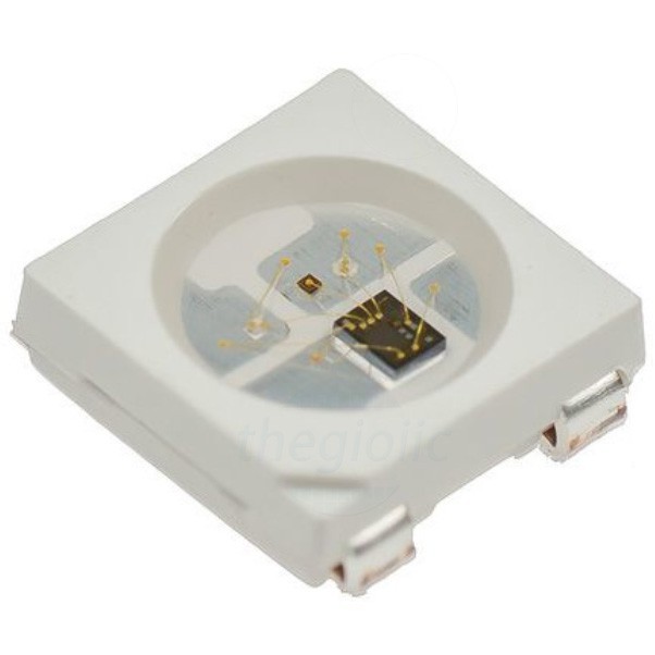 Chip LED ARGB 5050 WS2812B Dán SMD Trong Suốt [Combo 5]