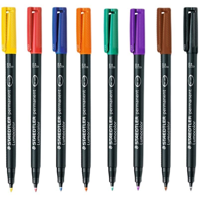 Đức STAEDTLER STAEDTLER Marker 318 CD Pen Film Pen Oily Universal Marker Glass Pen S / M / TH / P / 