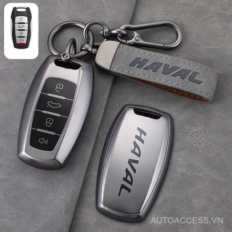 Chìa Khóa Ô Tô Từ Xa Chìa Khóa Dành Cho HAVAL H6, HAVAL Jolion, HAVAL H6 PHEV 4 Nút Bảo Vệ Chìa Khóa