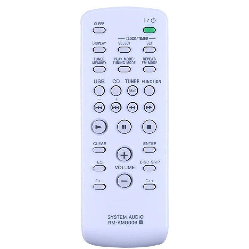 Tương thích với Sony Audio FST-ZUX9 LBT-ZUX9 MHC-EX9 MHC-EX8/EC69 MHC-GT222 Phụ tùng điều khiển từ x