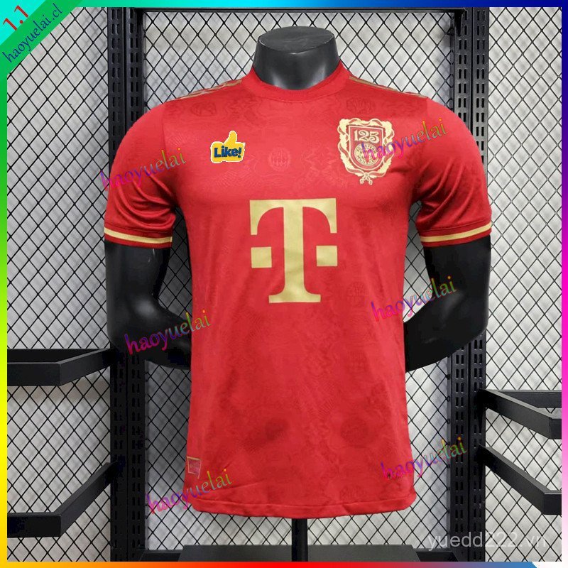 Bayern Munich Player Edition Jersey Phiên bản thứ 125. Áo thun kỷ niệm bóng đá NTNB