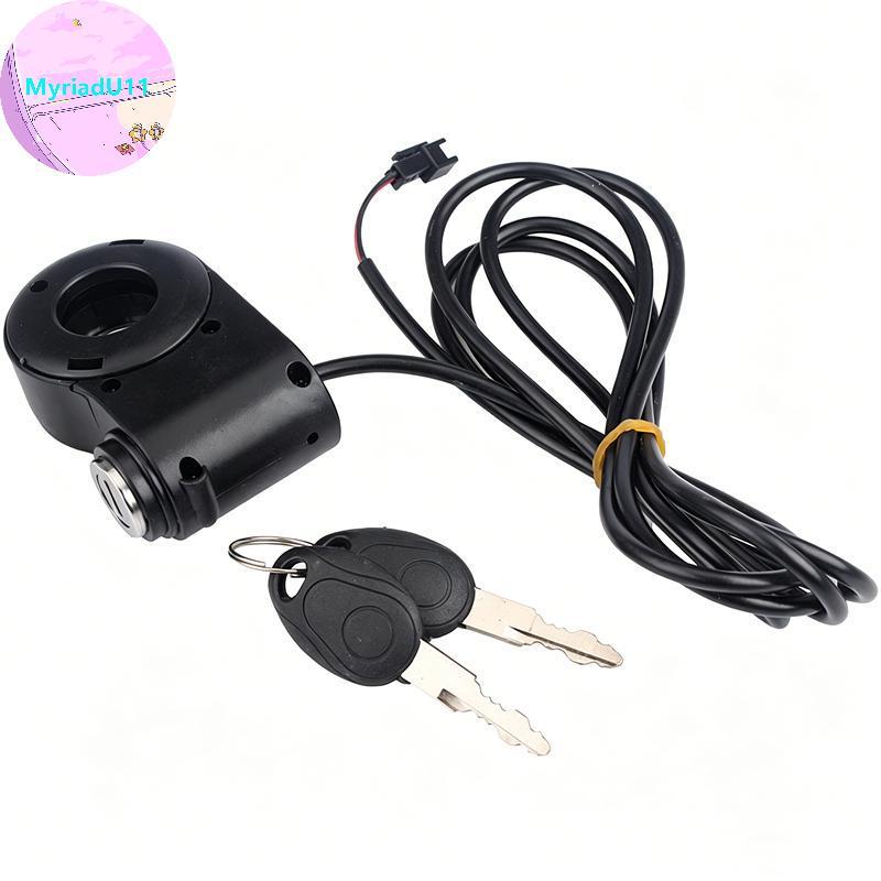 MyriadU Rust Proof Ebike Ignition Lo Key Switch 12V-72V 2 Dây 2 Phím Phụ Kiện Thay Thế Cho Ridstar Q