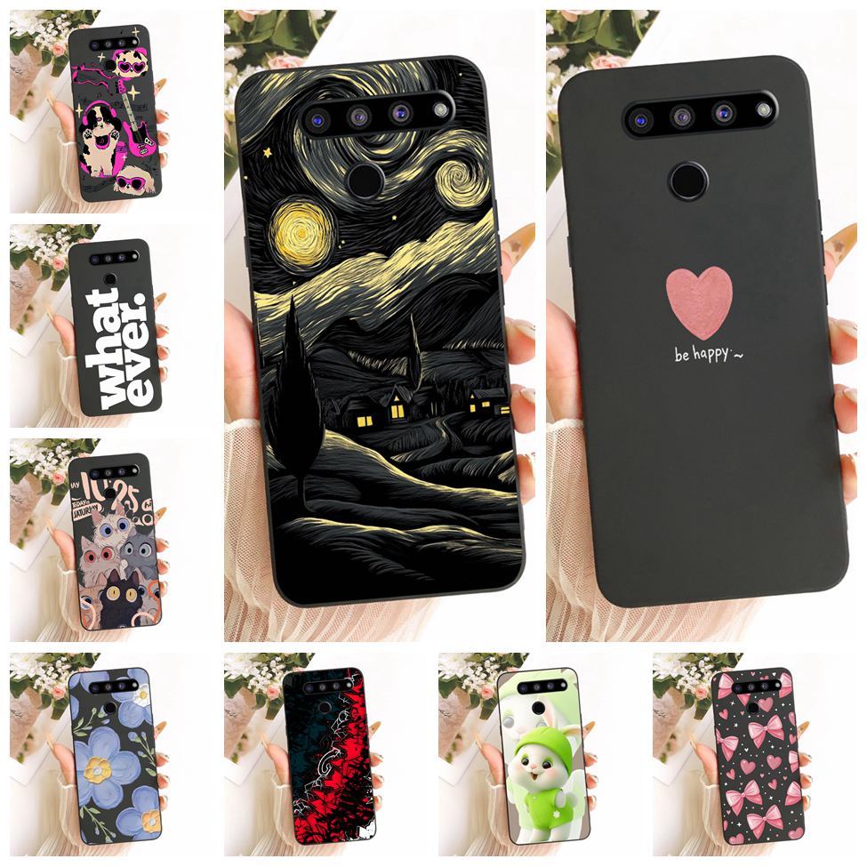 Dành Cho LG V50 ThinQ 5G Ốp Lưng Thời Trang Mèo Dễ Thương Họa Tiết Ngộ nghĩnh Vỏ Cho LG V50ThinQ 5G 