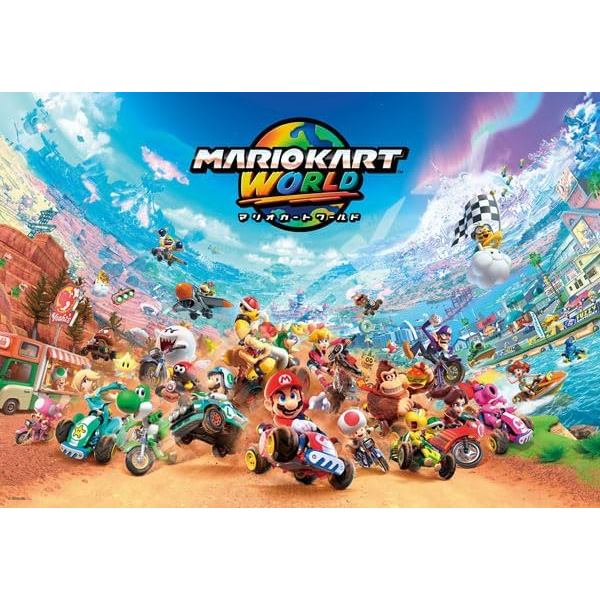 Jigsaw Puzzle Mario Kart World (2) 1000 pieces (1000T-554) Ages 3 and up