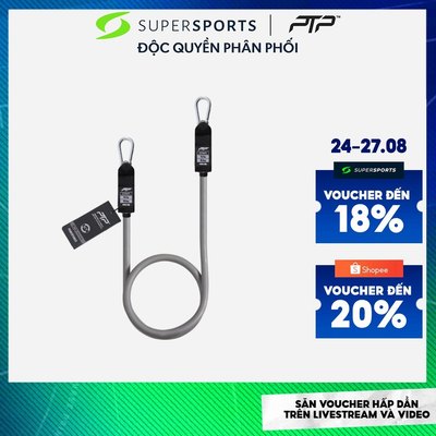Dây Tập Đàn Hồi Ptp Powertube Elite Ultimate - Xám - PTP E5
