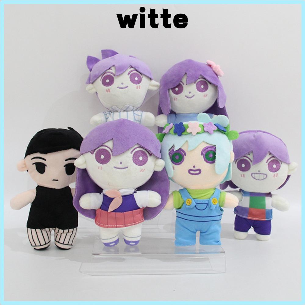 Búp bê sang trọng WITTE OMORI, Đạo cụ Cosplay Omori 20CM, Trò chơi sang trọng Sunny Merch Omori Đồ c